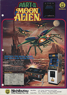 Moon Alien Part 2 (older version) Arcade Game Cover